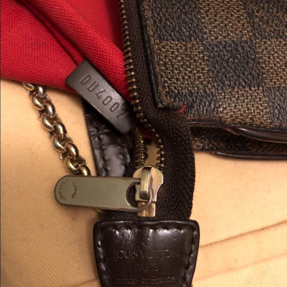 Auth Louis Vuitton Damier Eva Clutch Sling Bag (Available) - Picture 4 of 14